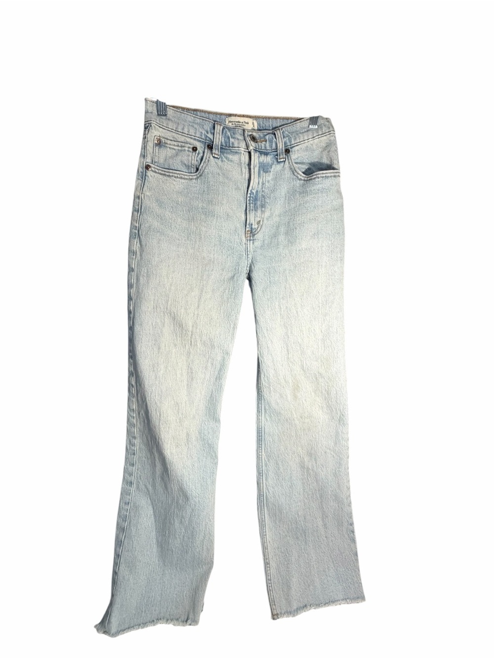 Abercrombie and Fitch 90's Relaxed High Rise Straight-Leg Jeans Sz 27